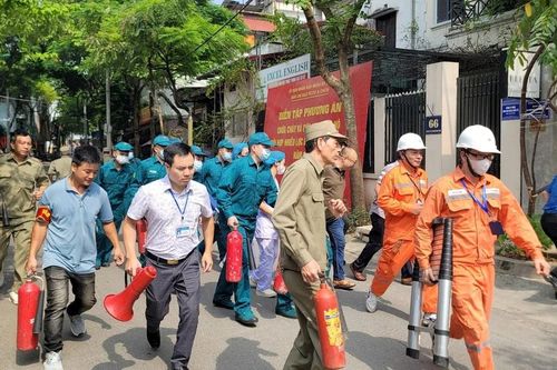 canh giac voi ba hoa trong mua