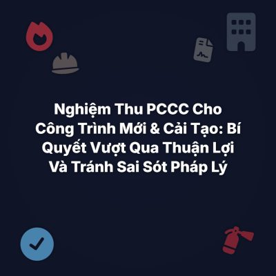 nghiem thu pccc cho cong trinh