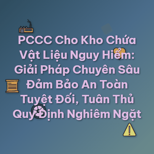 pccc cho kho chua vat lieu ngu