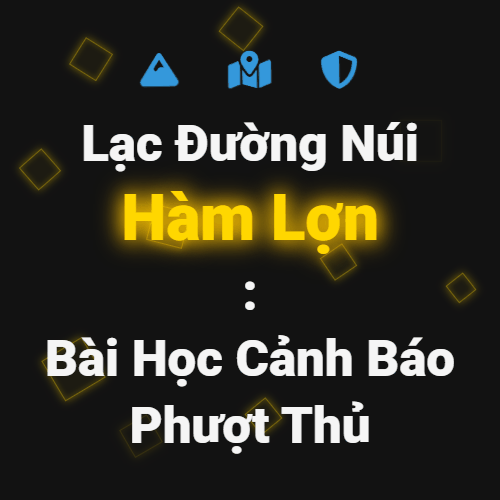 thanh nien lac tren nui ham lo