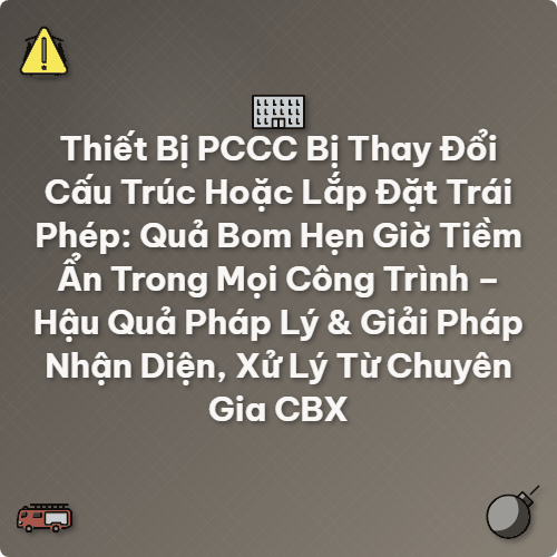 thiet bi pccc bi thay doi cau